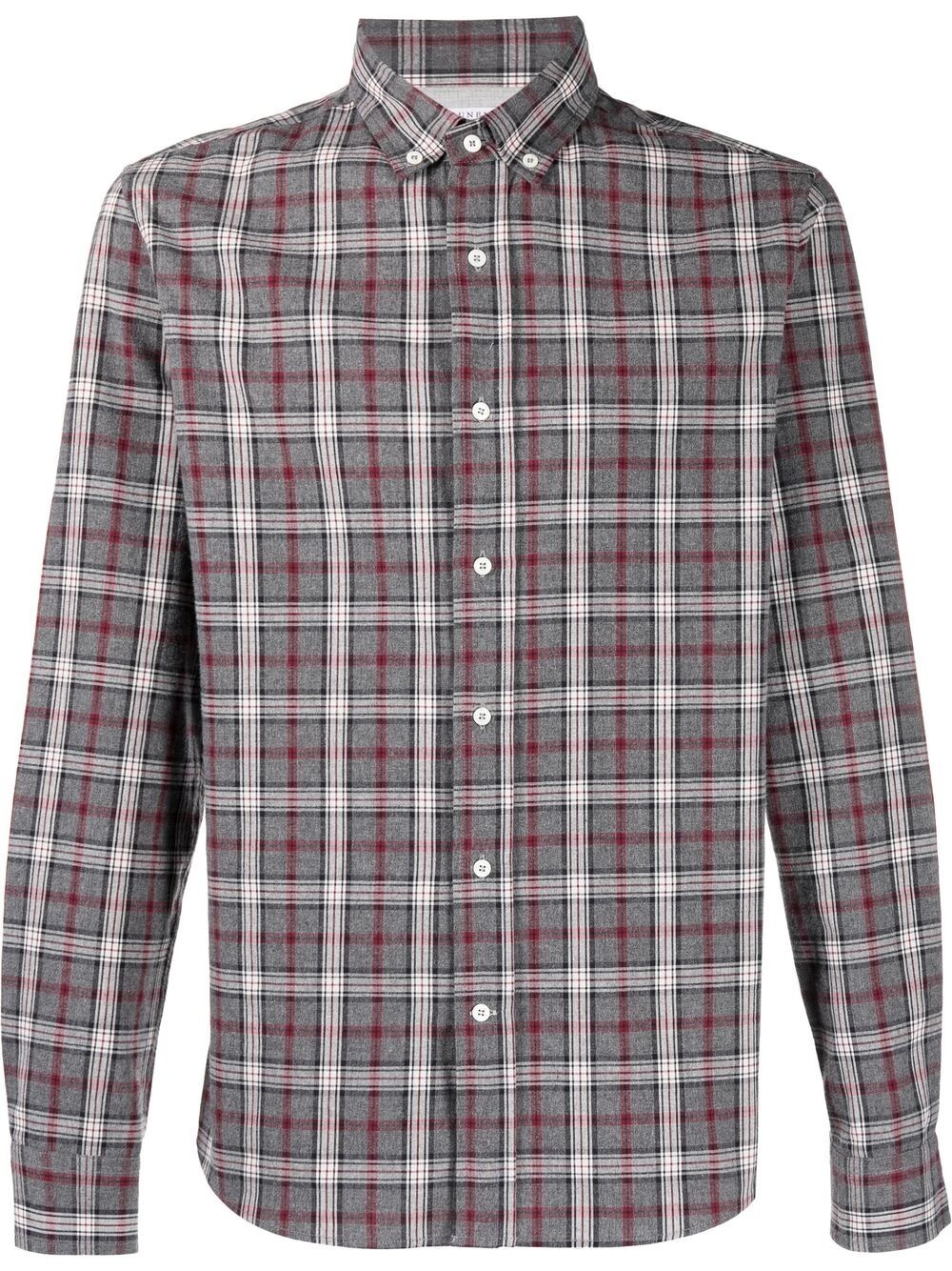 checked cotton shirt - 1