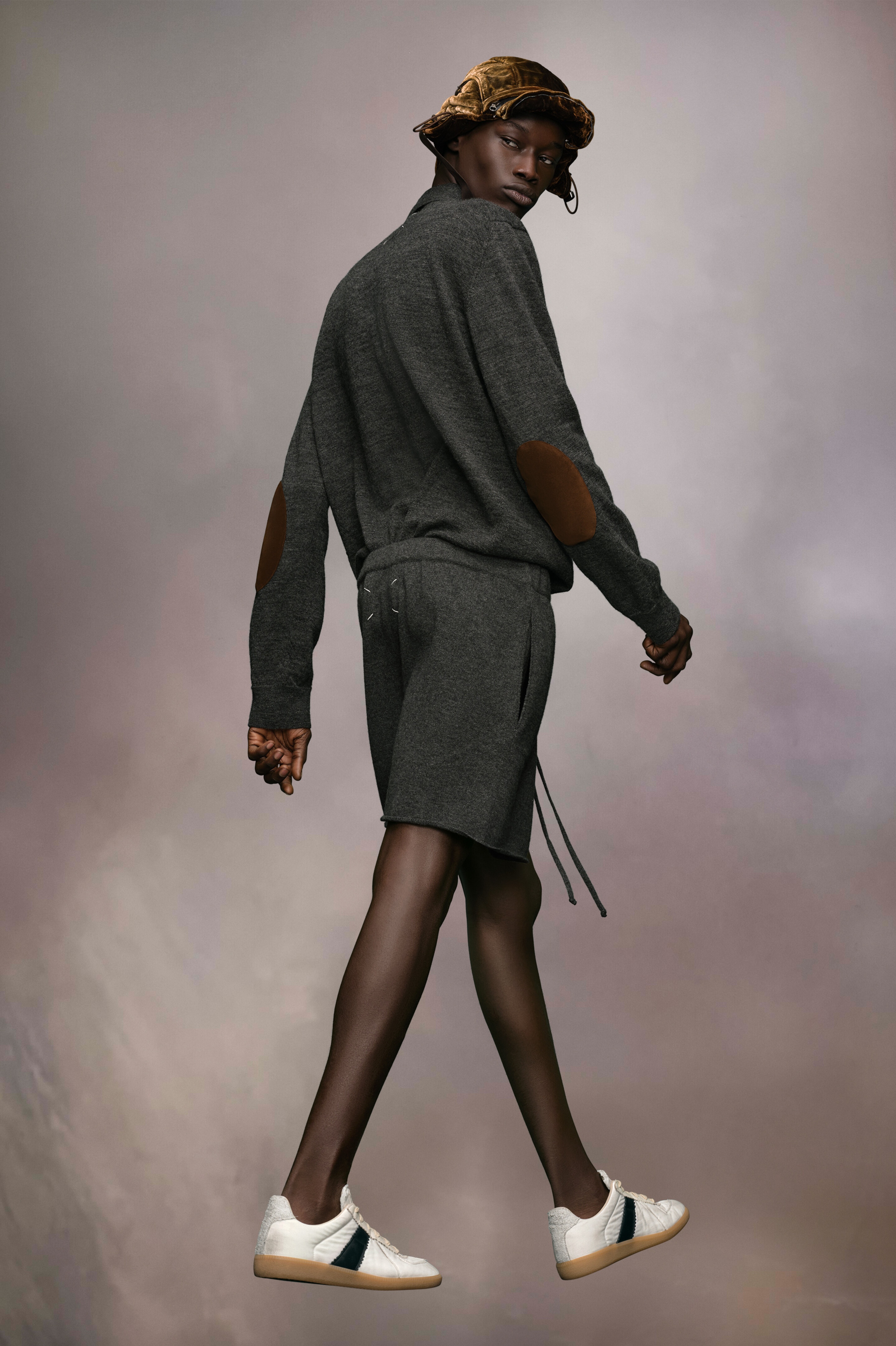 Cashmere knit shorts - 5