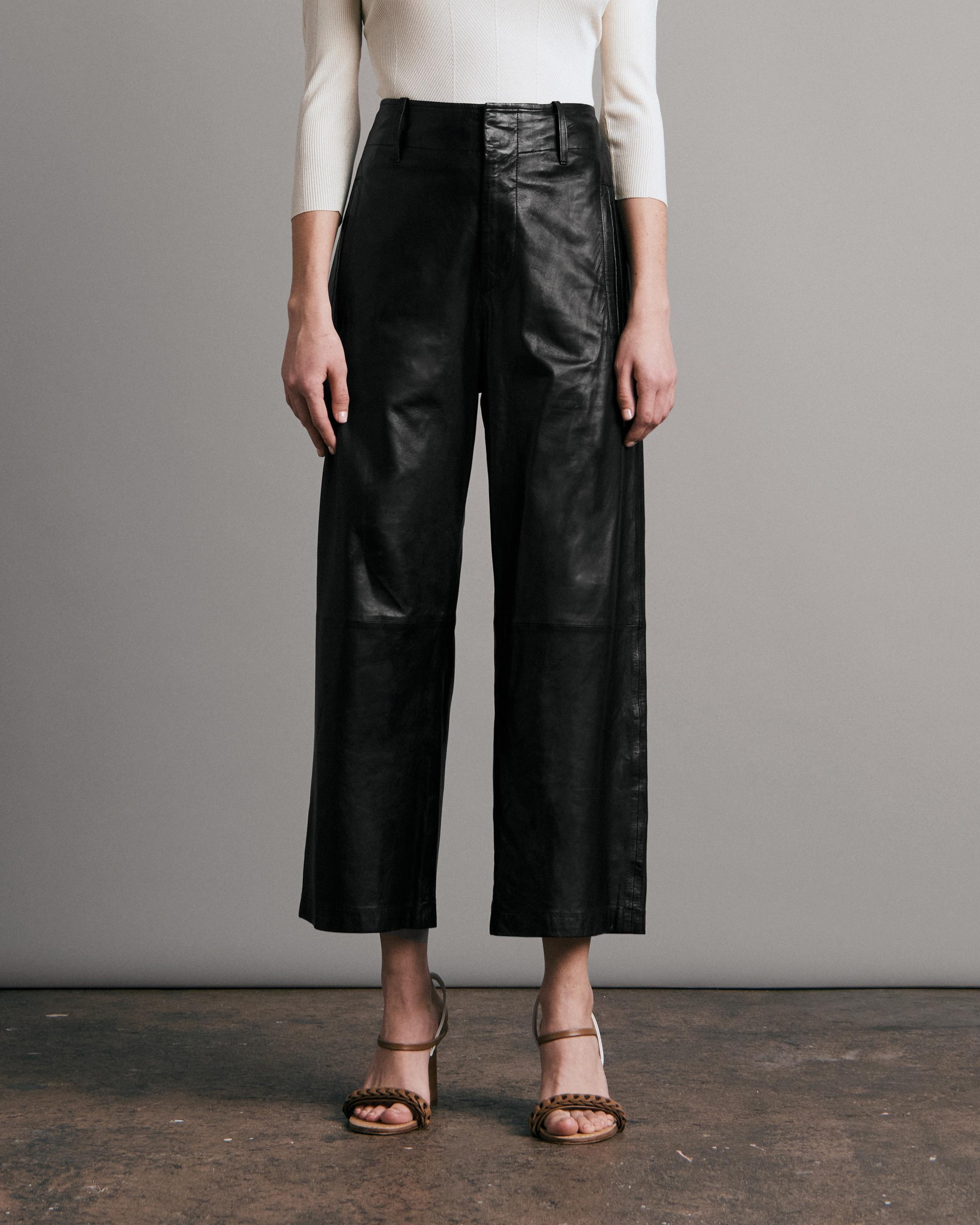 Dylan Leather Pant
Classic Fit Cropped Pant - 2