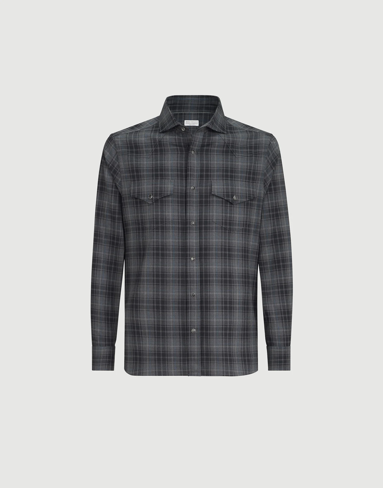 Cotton madras western shirt - 1
