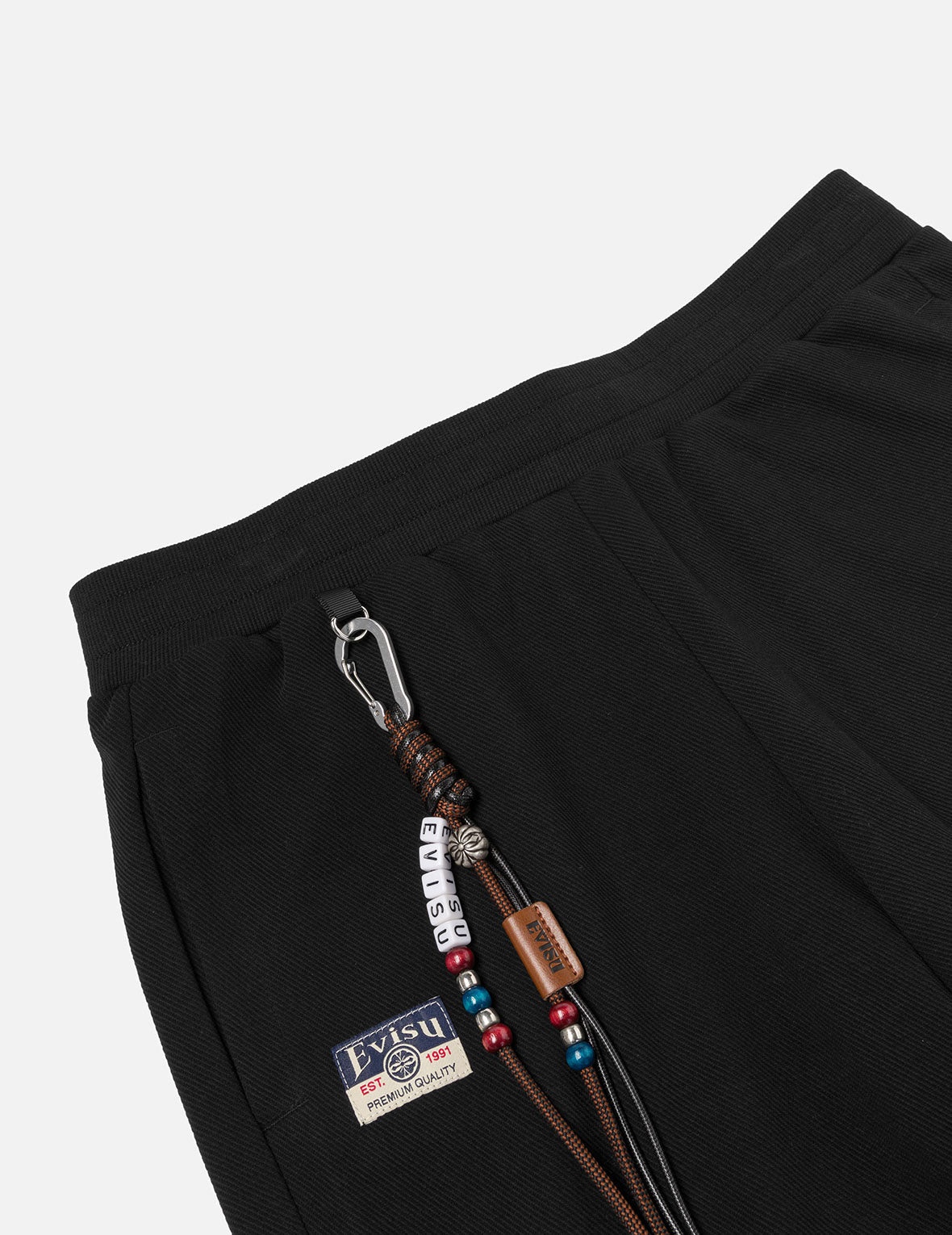Totem Seagull Embroidery Straight Fit Sweatpants - 7