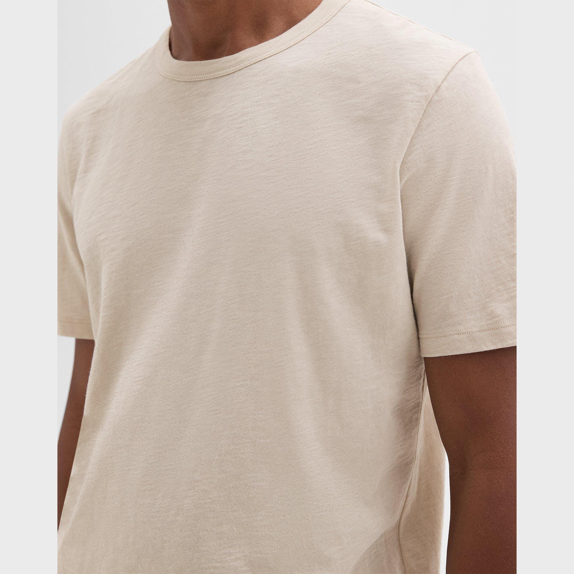 Essential Tee in Cosmos Slub Cotton - 5