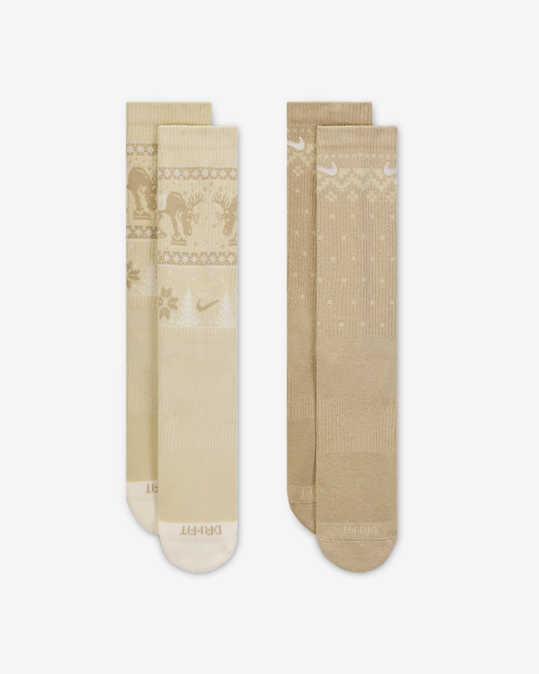 Nike Everyday Plus Cushioned Winter Wonderland Crew Socks (2 Pairs) - 2
