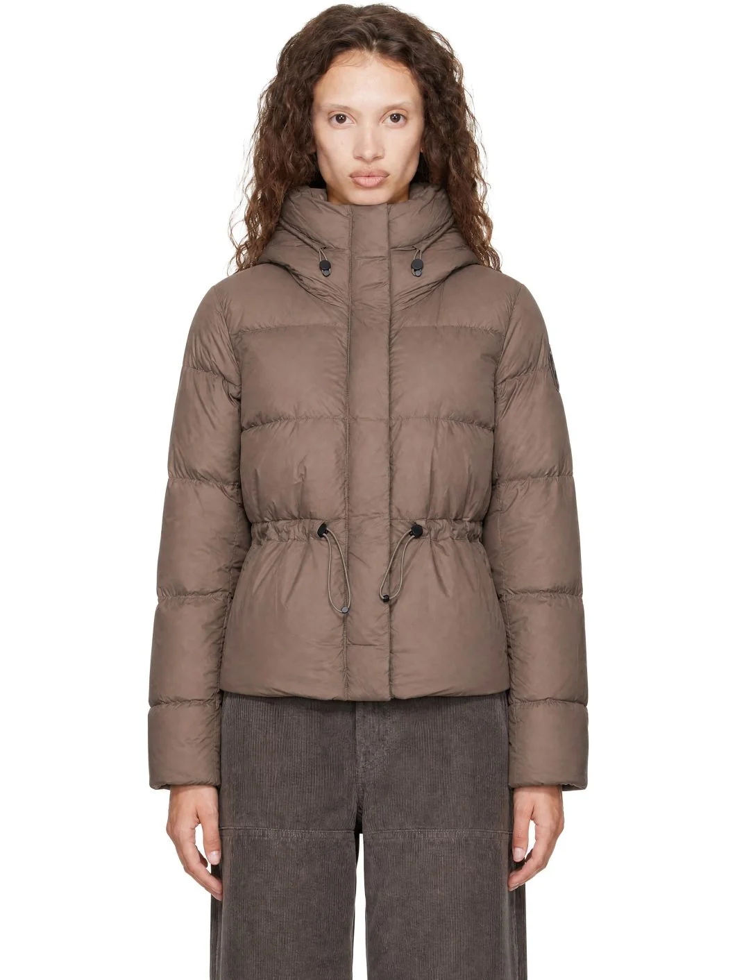 Taupe Montgomery Down Jacket - 1