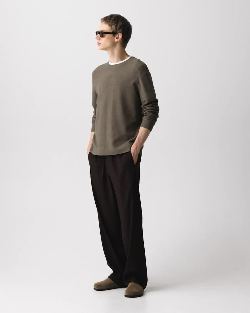 Riland Crewneck Sweater in Light Bilen 8