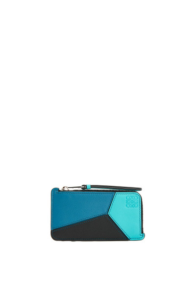 Loewe Puzzle coin cardholder in classic calfskin outlook