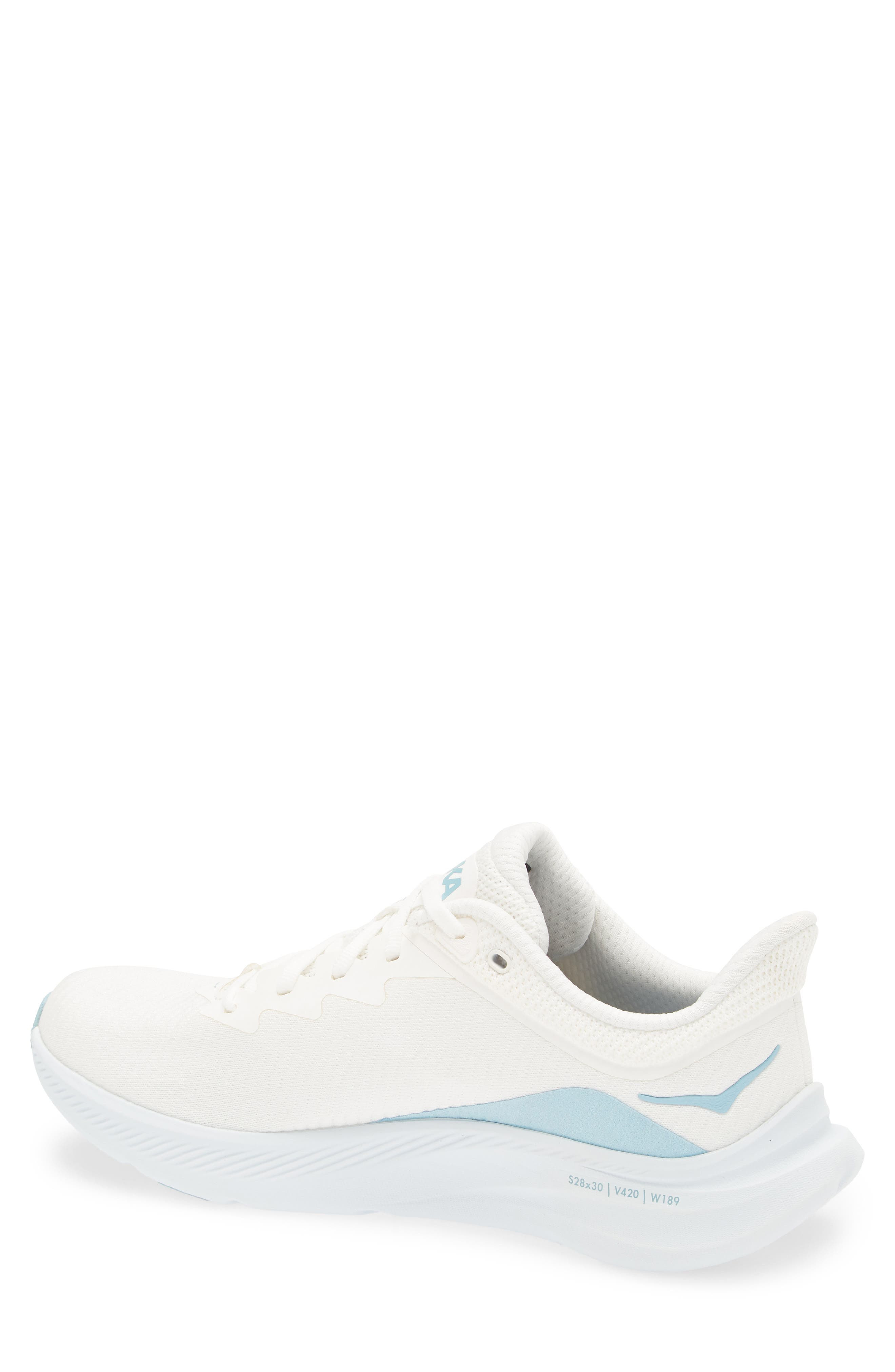 HOKA Solimar Running Shoe in White /Tundra Blue at Nordstrom - 2