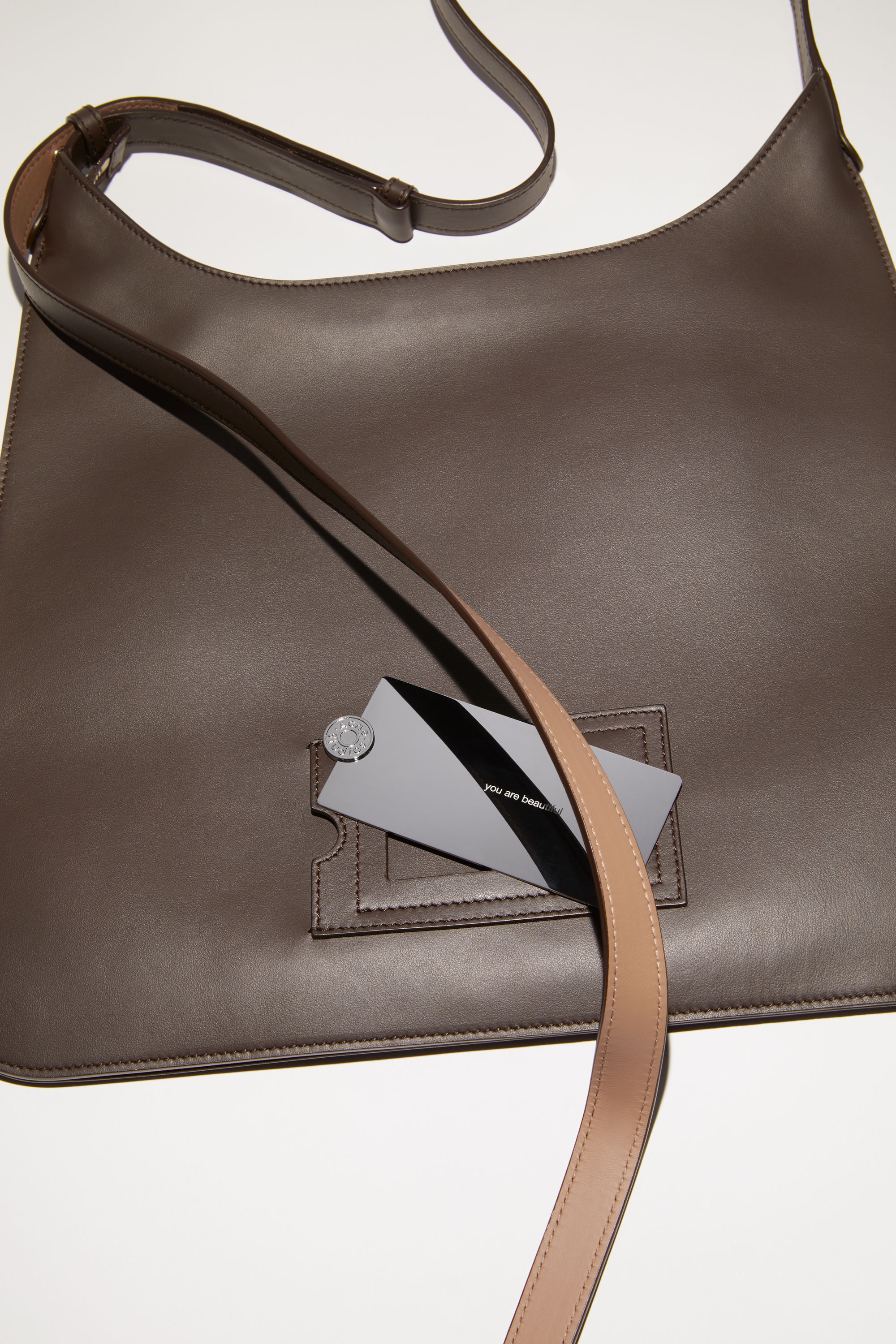 Platt shoulder bag - Coffee brown - 6