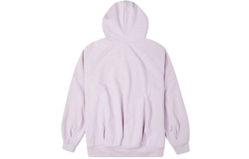 Converse (WMNS) Converse Logo Embroidery Knitting Hoodie Purple 10023945-A03 outlook