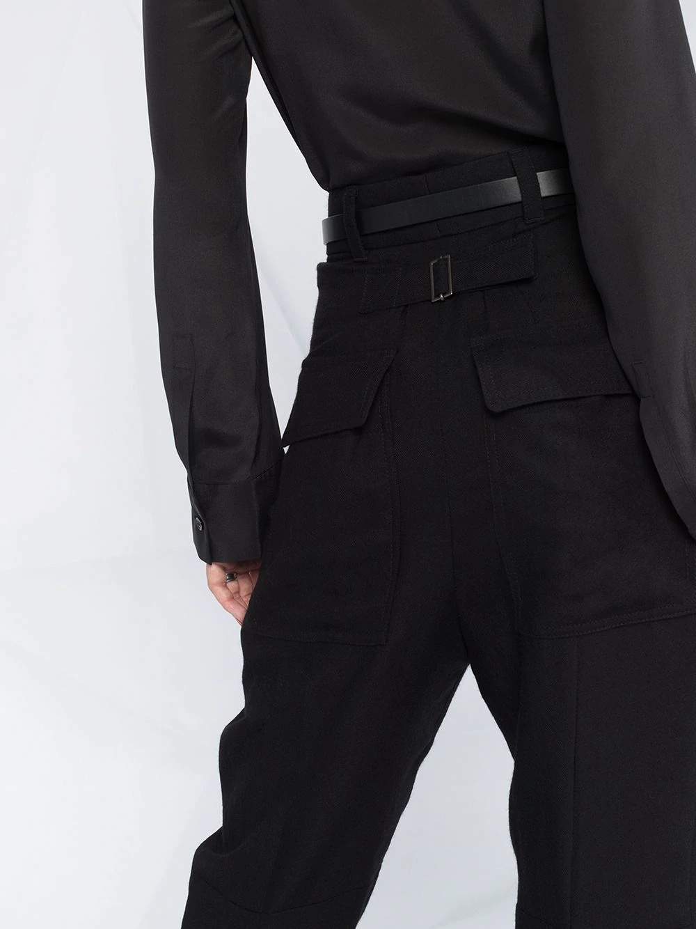 tailored tapered trousers - 5