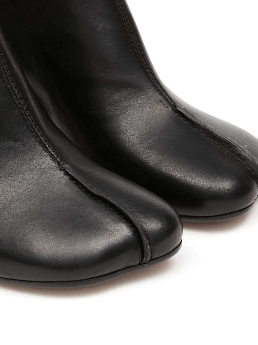 70mm leather mules - 4