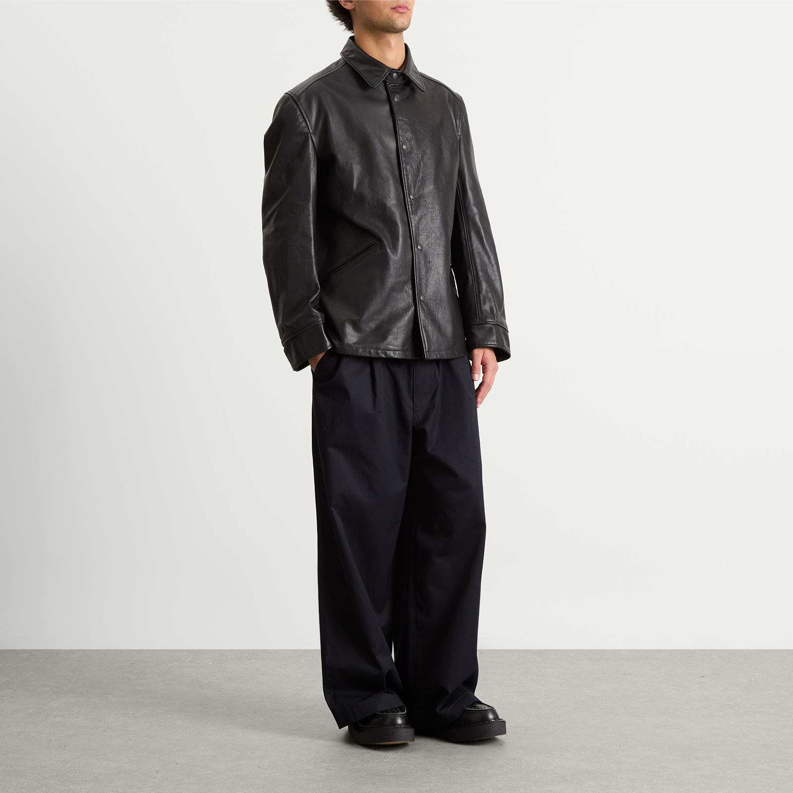 Junya Watanabe MAN x Schott Leather Jacket - 4