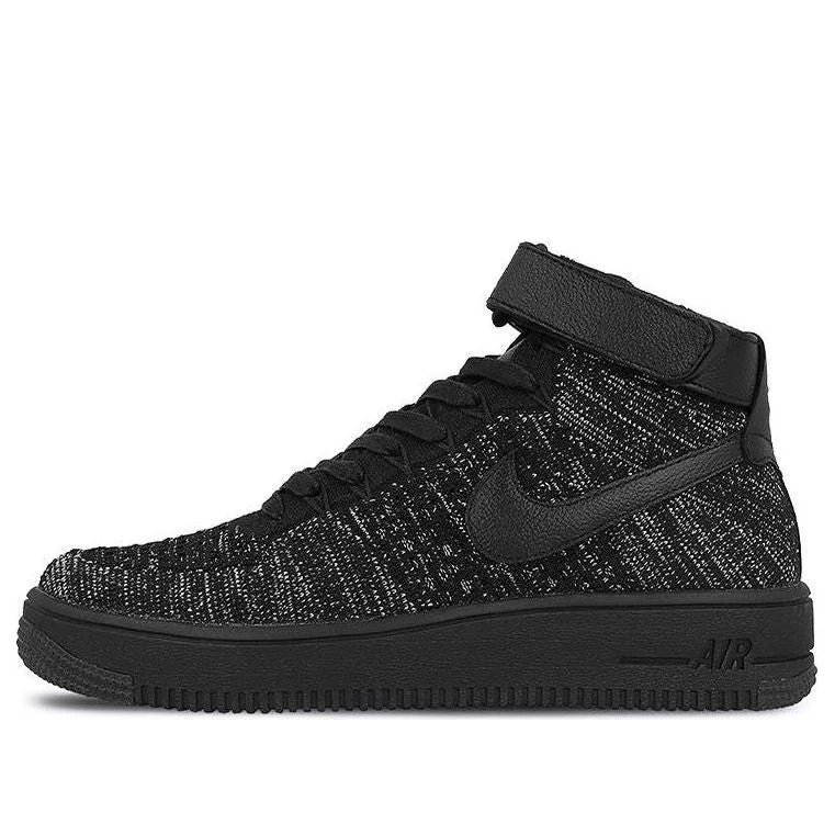 (WMNS) Nike Air Force 1 Flyknit 'Black' 818018-002 - 1