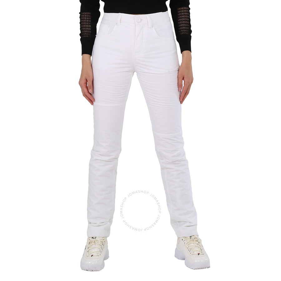 MM6 Ladies White Padded Pants - 2