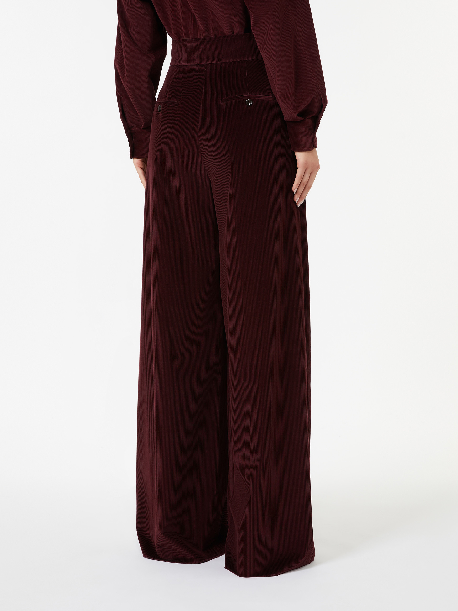 BOSSO1234 Wide-leg corduroy trousers - 4