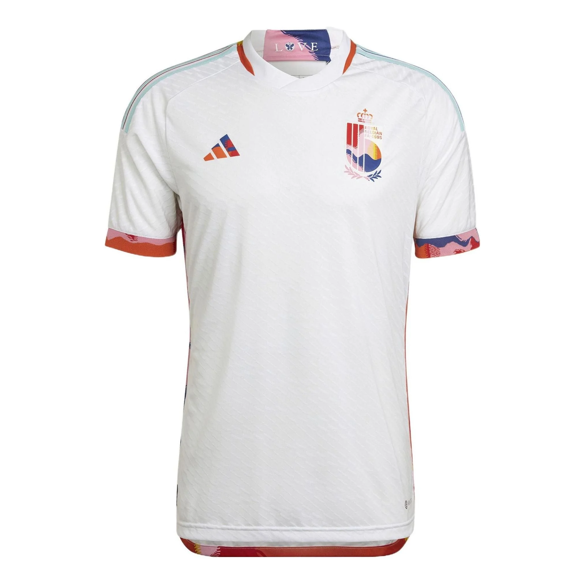 adidas Belgium 2022-2023 World Cup Away Authentic Jersey HD9416 - 1