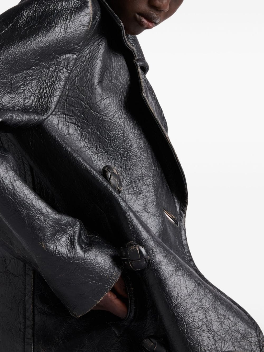 leather coat - 5
