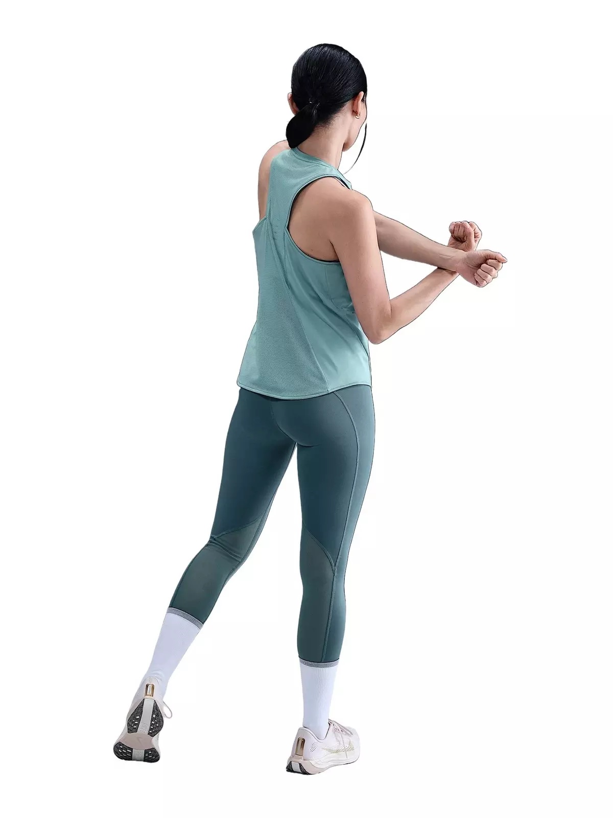 Women's Swift Dri-FIT Running Tank Top -Green - 5