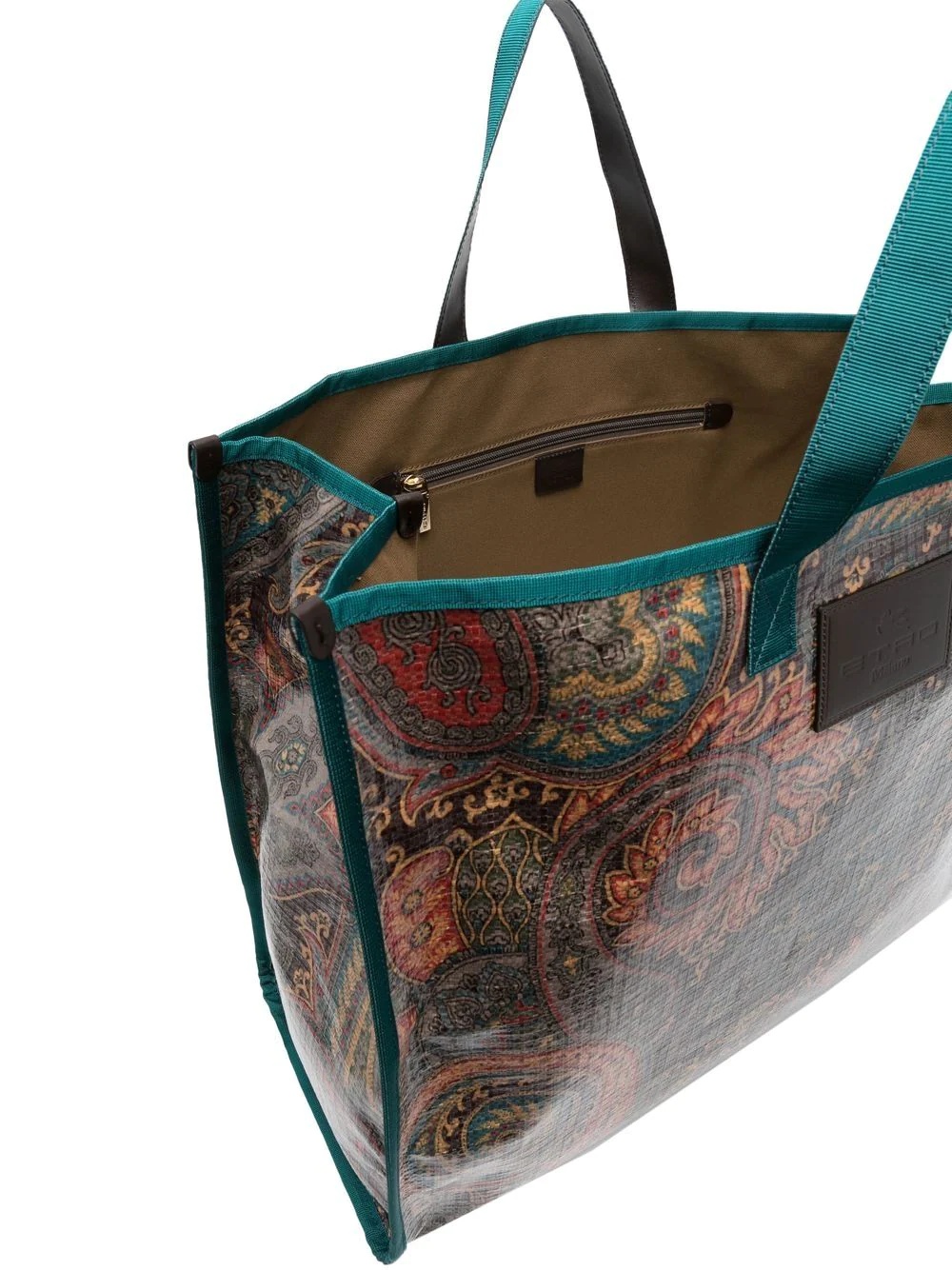 paisley-print tote bag - 5