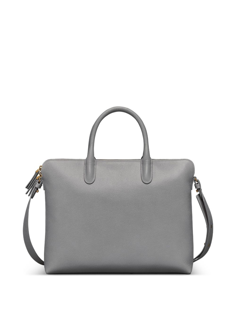leather tote bag - 2