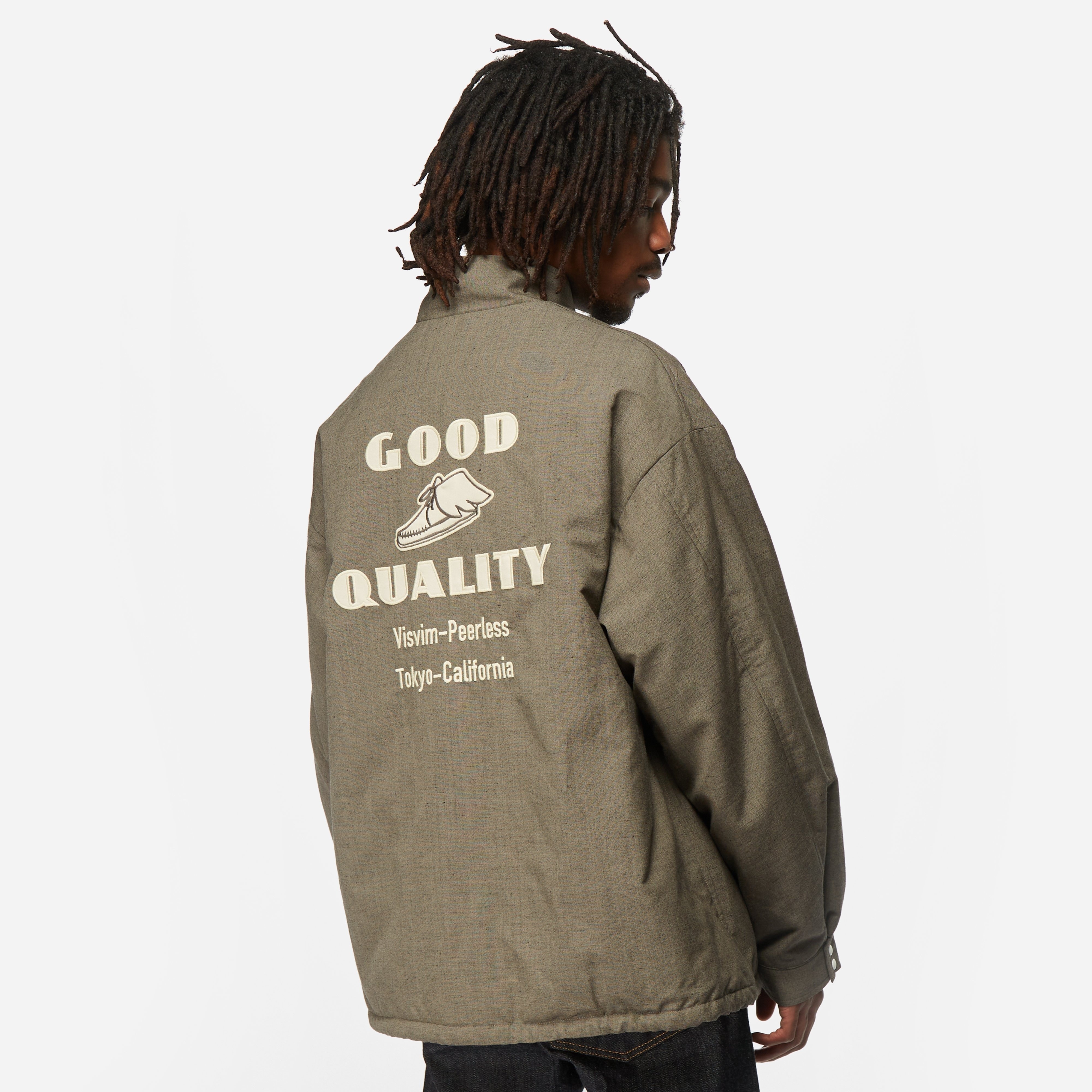 visvim YARDLINE DOWN JKT F.Z. GREY | REVERSIBLE