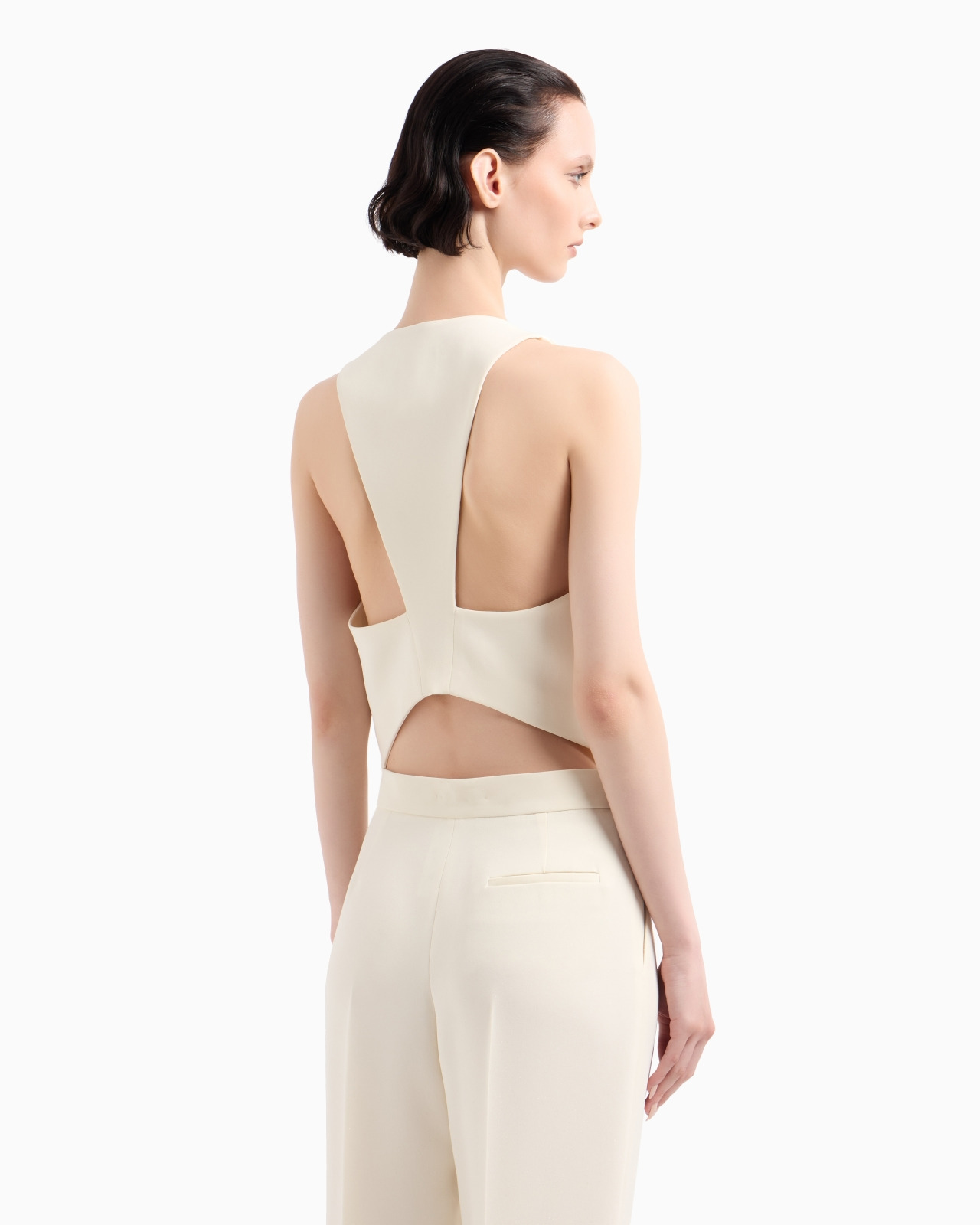 GLITTER JACQUARD SILK-CADY SINGLE-BREASTED JACKET - 3