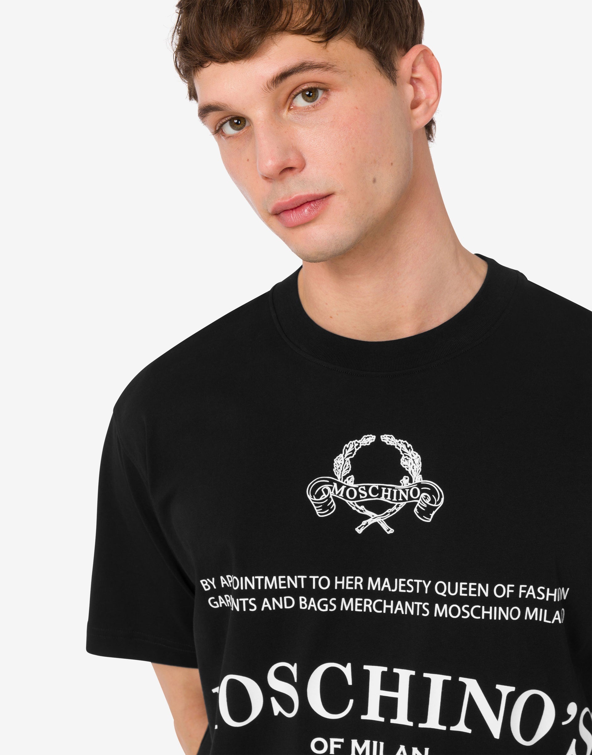 PRINTED ORGANIC COTTON JERSEY T-SHIRT - 4
