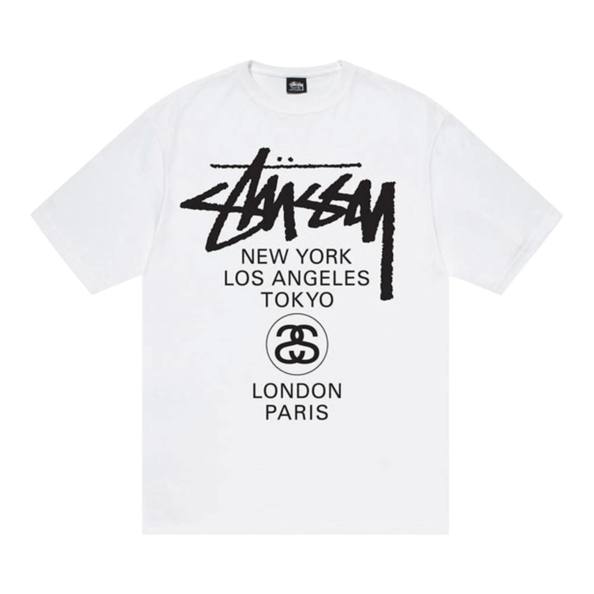 Stussy World Tour Tee 'White' - 1
