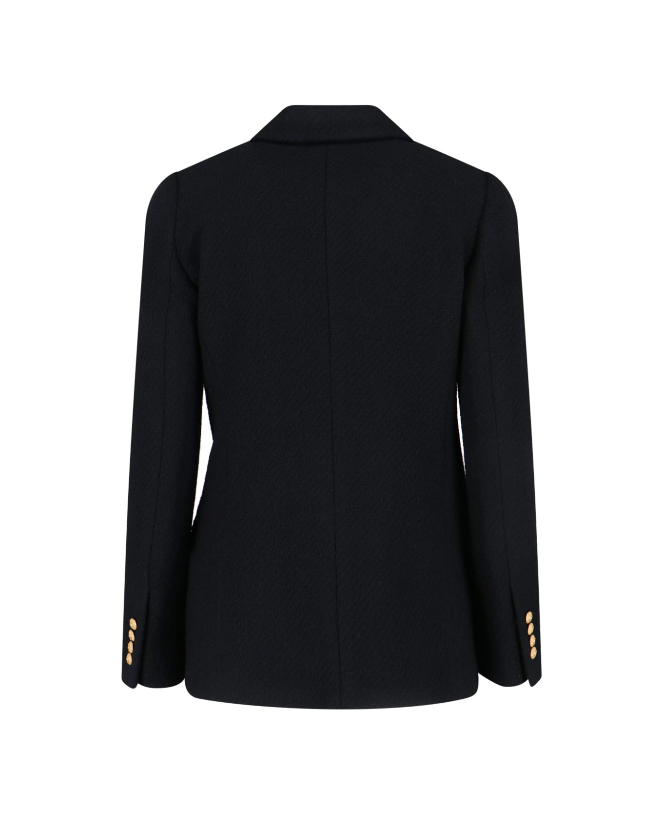 Double-breasted Wool Blend Blazer - 2