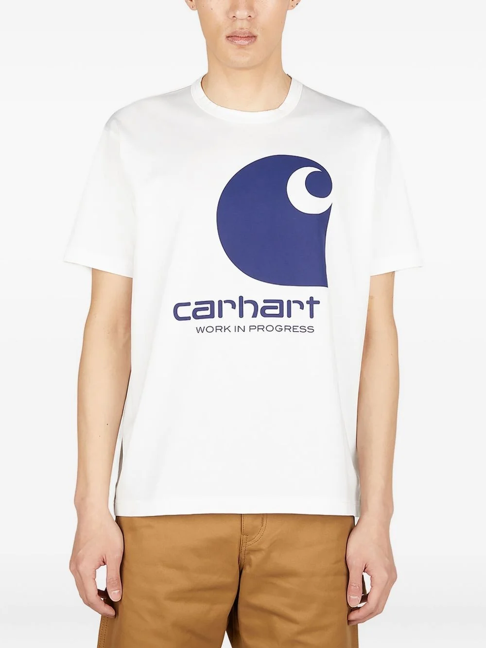 x Junya Watanabe logo-print T-shirt - 1