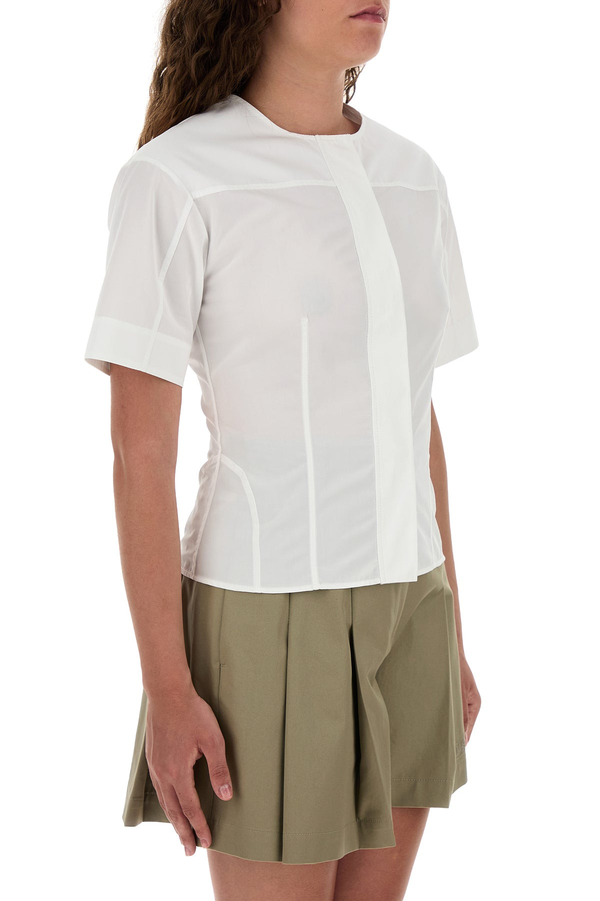 White poplin shirt - 3