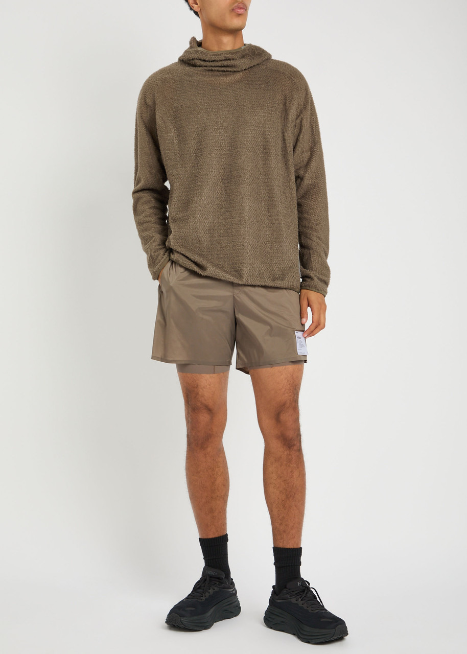Satisfy Fuzzfleece Hooded Knit Sweatshirt - 4