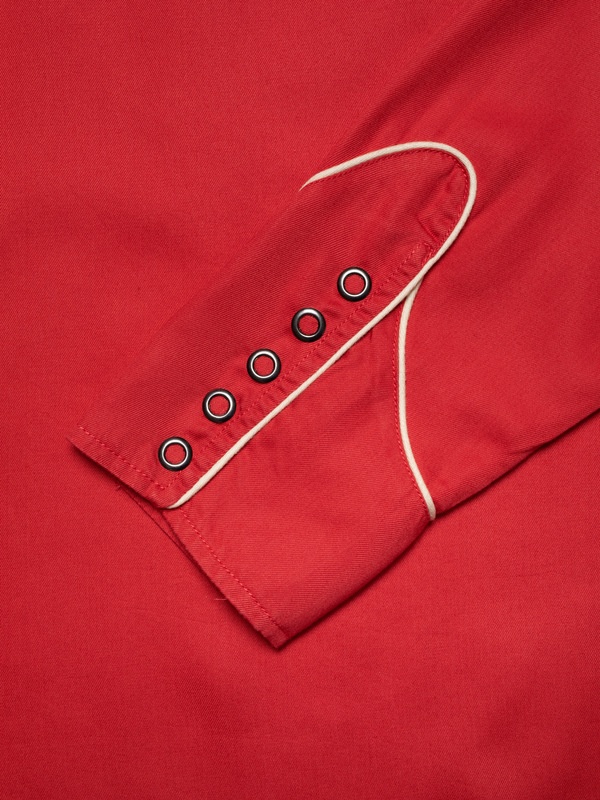 Gonzo Vines Cowboy Shirt Red - 5