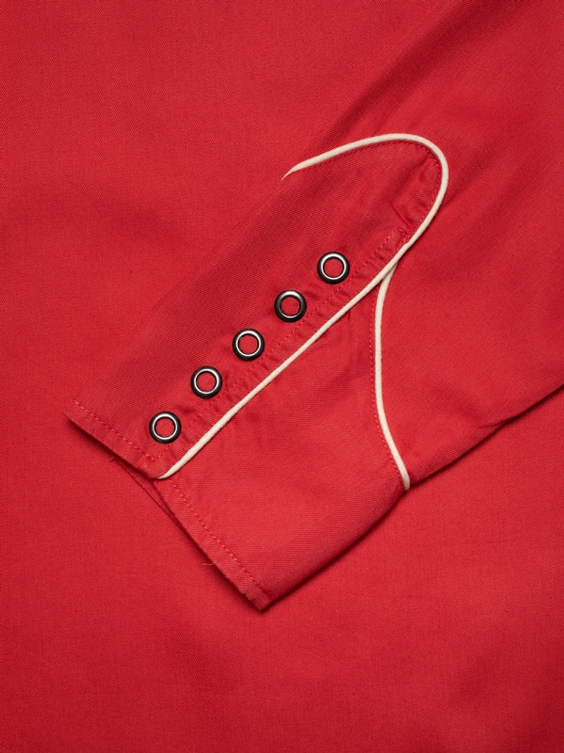 Gonzo Vines Cowboy Shirt Red 5