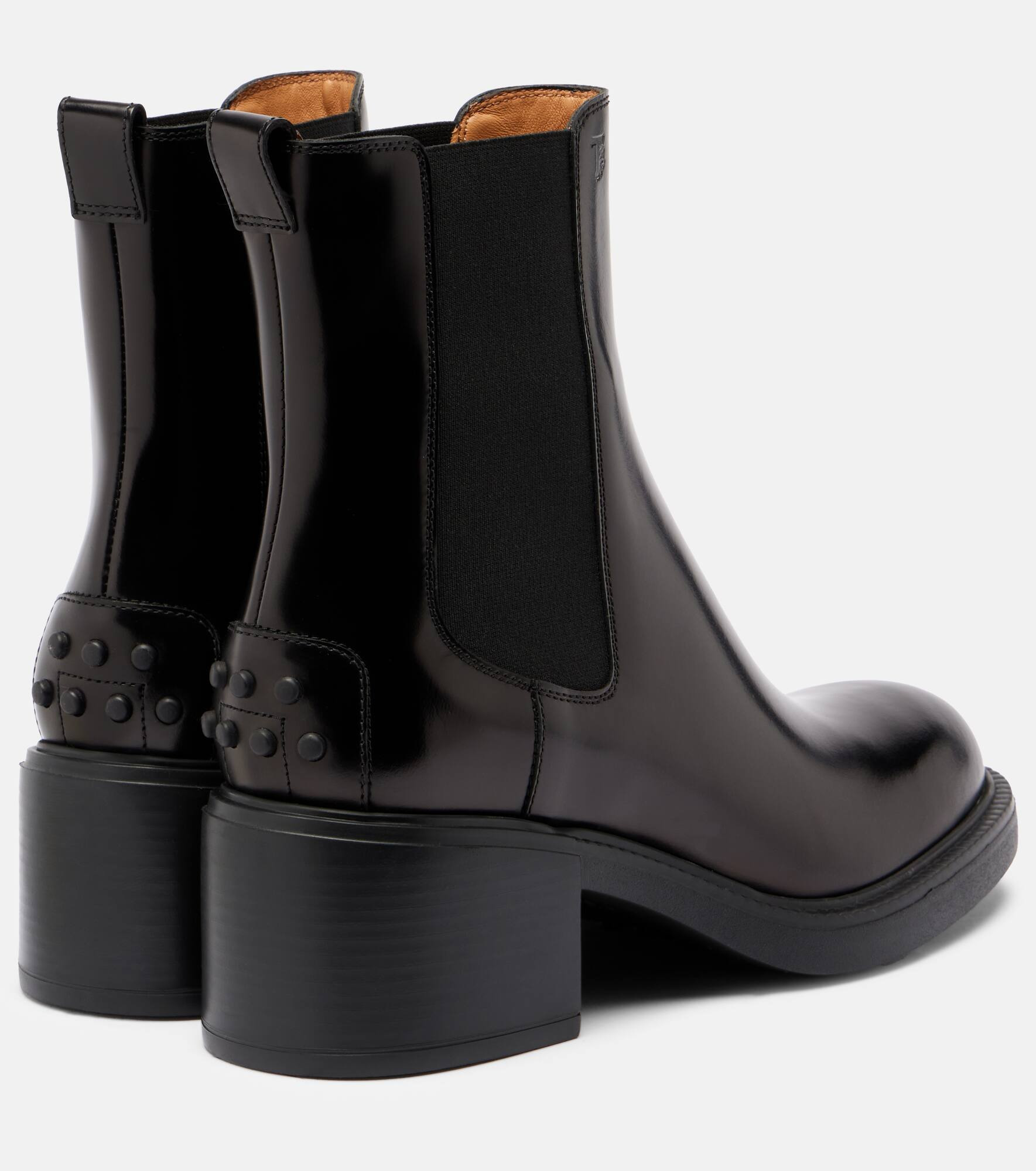60 leather Chelsea boots - 2