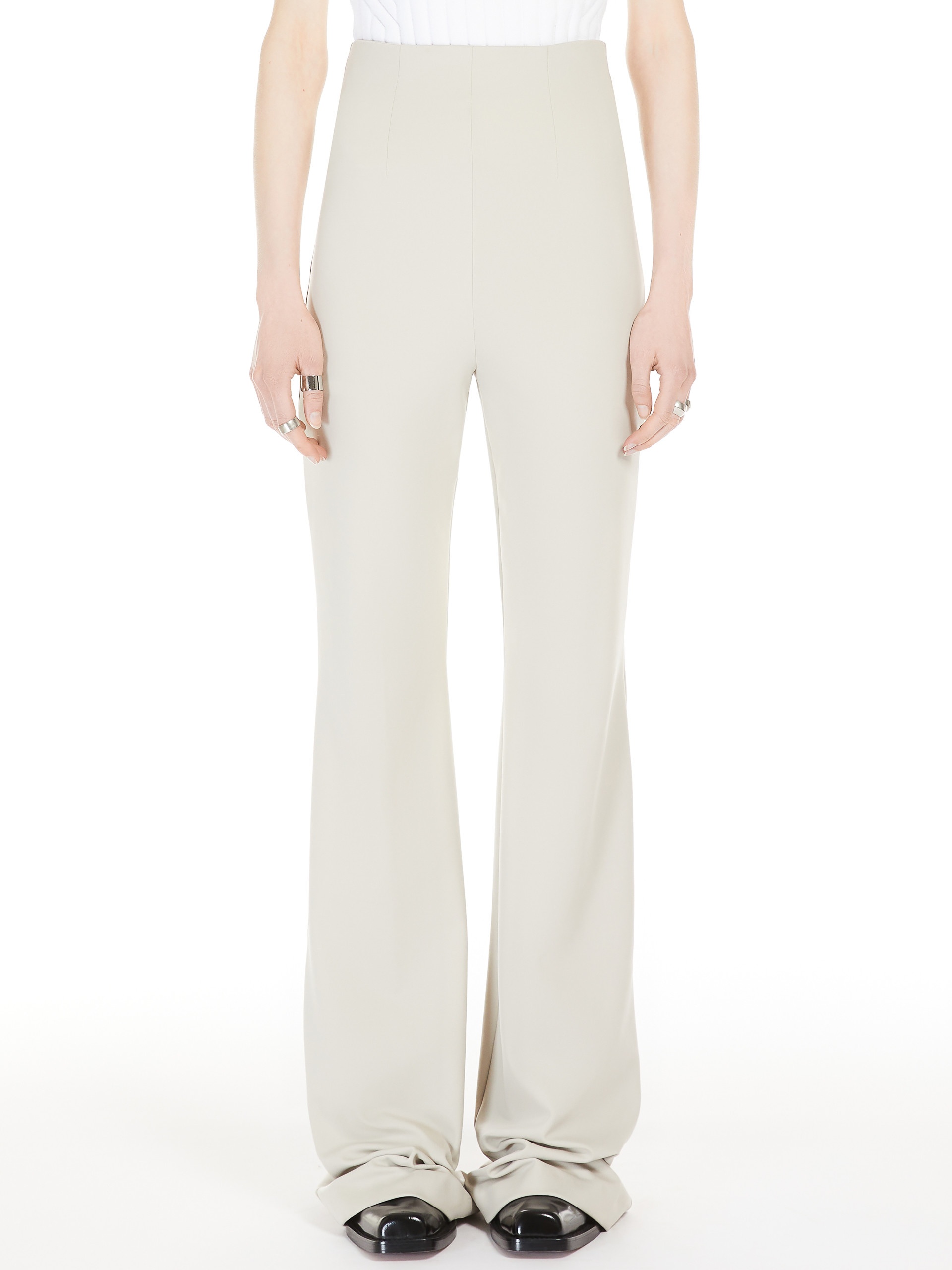 OLEA High-waisted scuba jersey trousers - 3