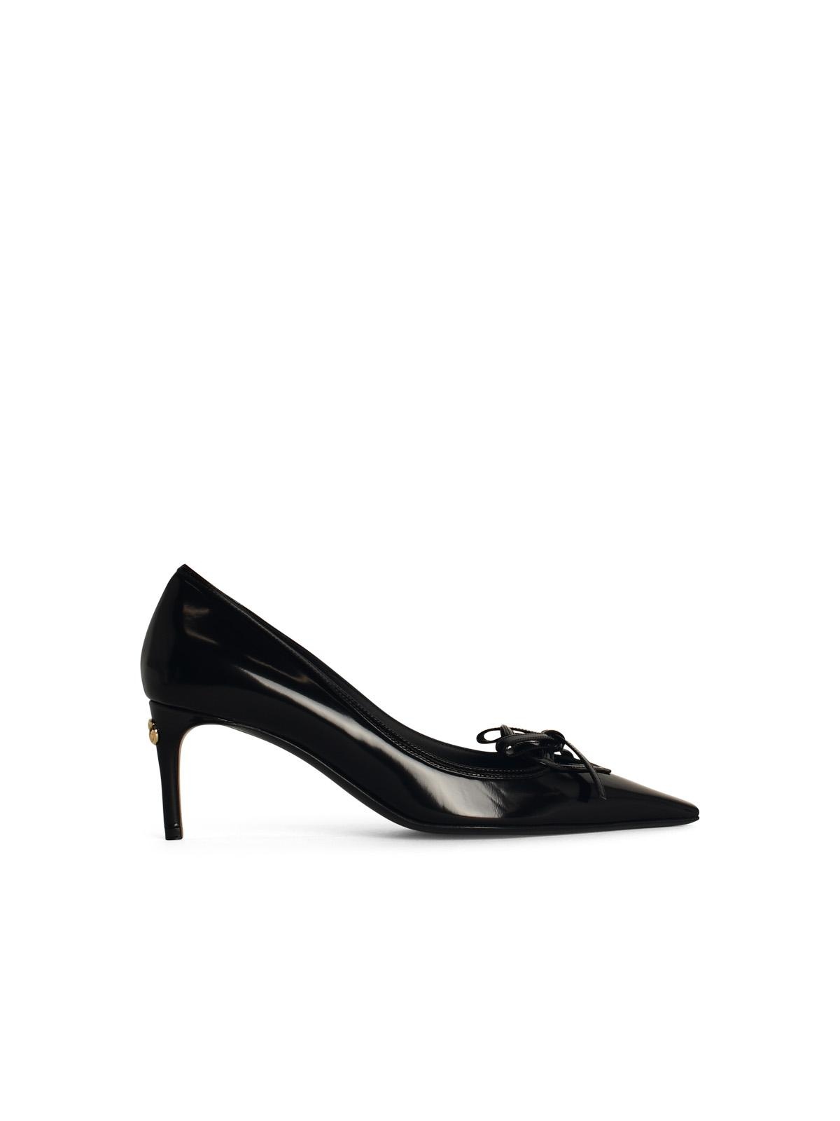 Dolce & Gabbana Black Leather Pumps Woman - 1