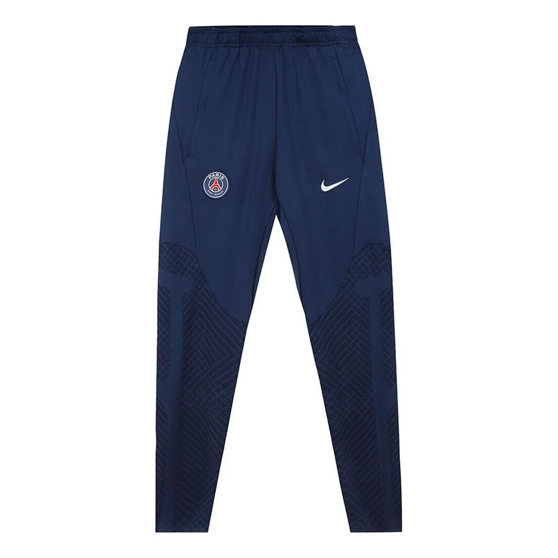 Men's Nike Solid Color Logo Soccer/Football Sports Pants/Trousers/Joggers Paris Saint-Germain Autumn - 1
