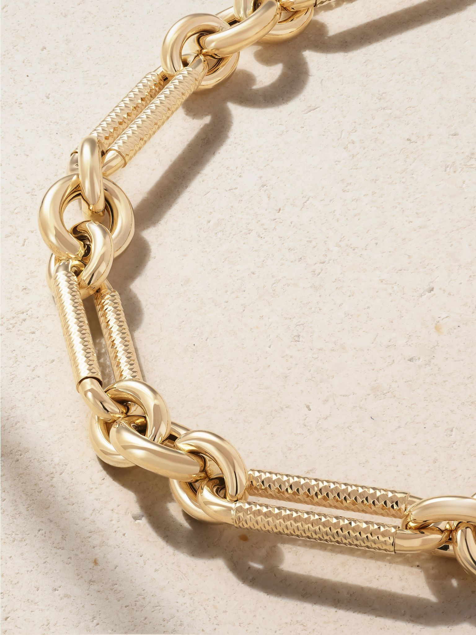 14-karat gold necklace Gold - 4