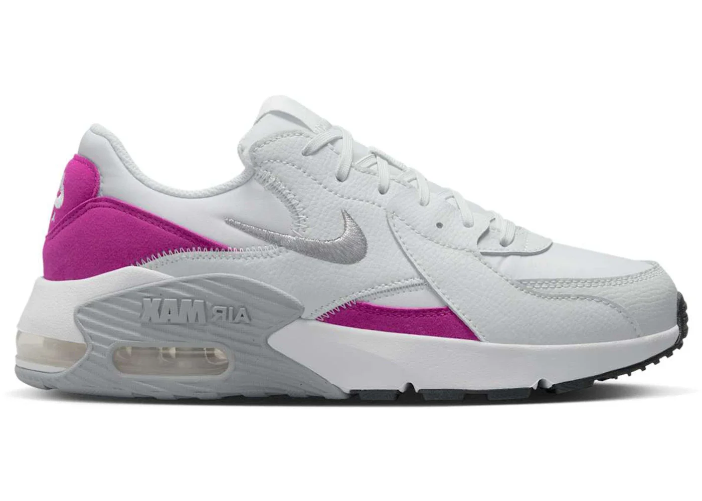 Nike Air Max Excee Photon Dust Wolf Grey Hot Fuchsia Metallic Silver (Women's) - 1