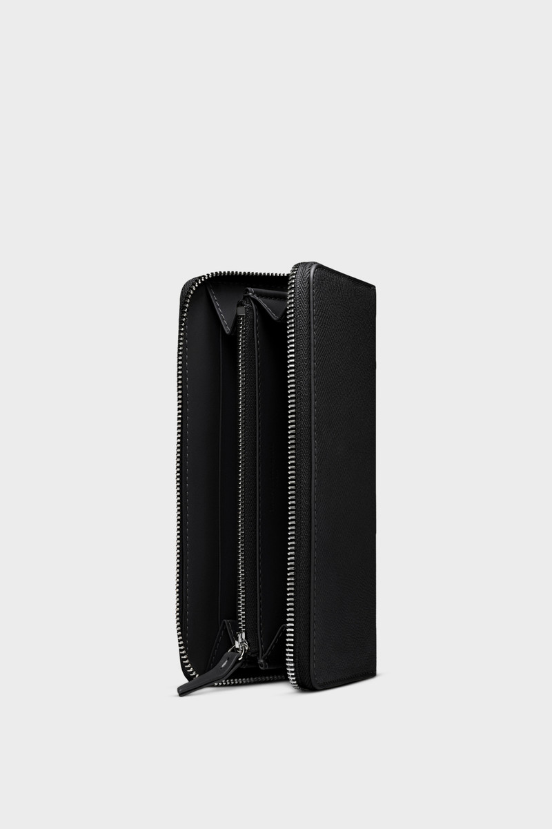 Four stitches zip-around wallet 2