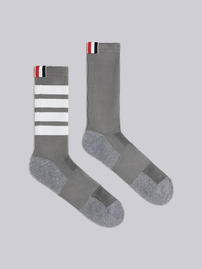 POLYESTER TECH 4-BAR MID CALF SOCKS 1