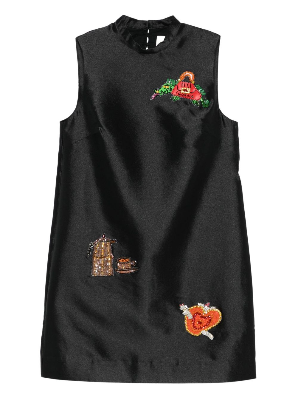 Ginger embellished sleeveless mini dress - 1