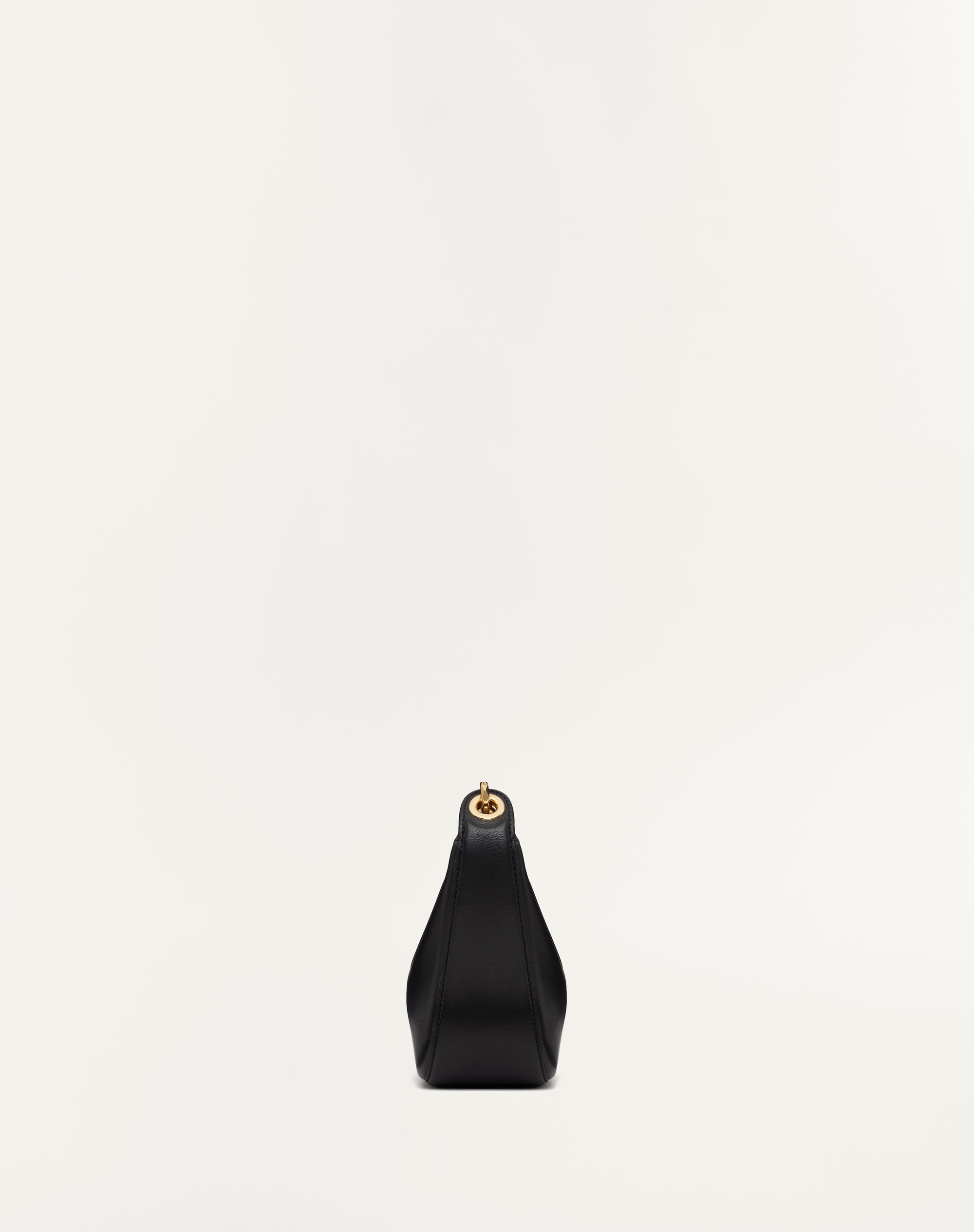 VLOGO MOON MINI HOBO BAG IN NAPPA LEATHER WITH CHAIN - 4