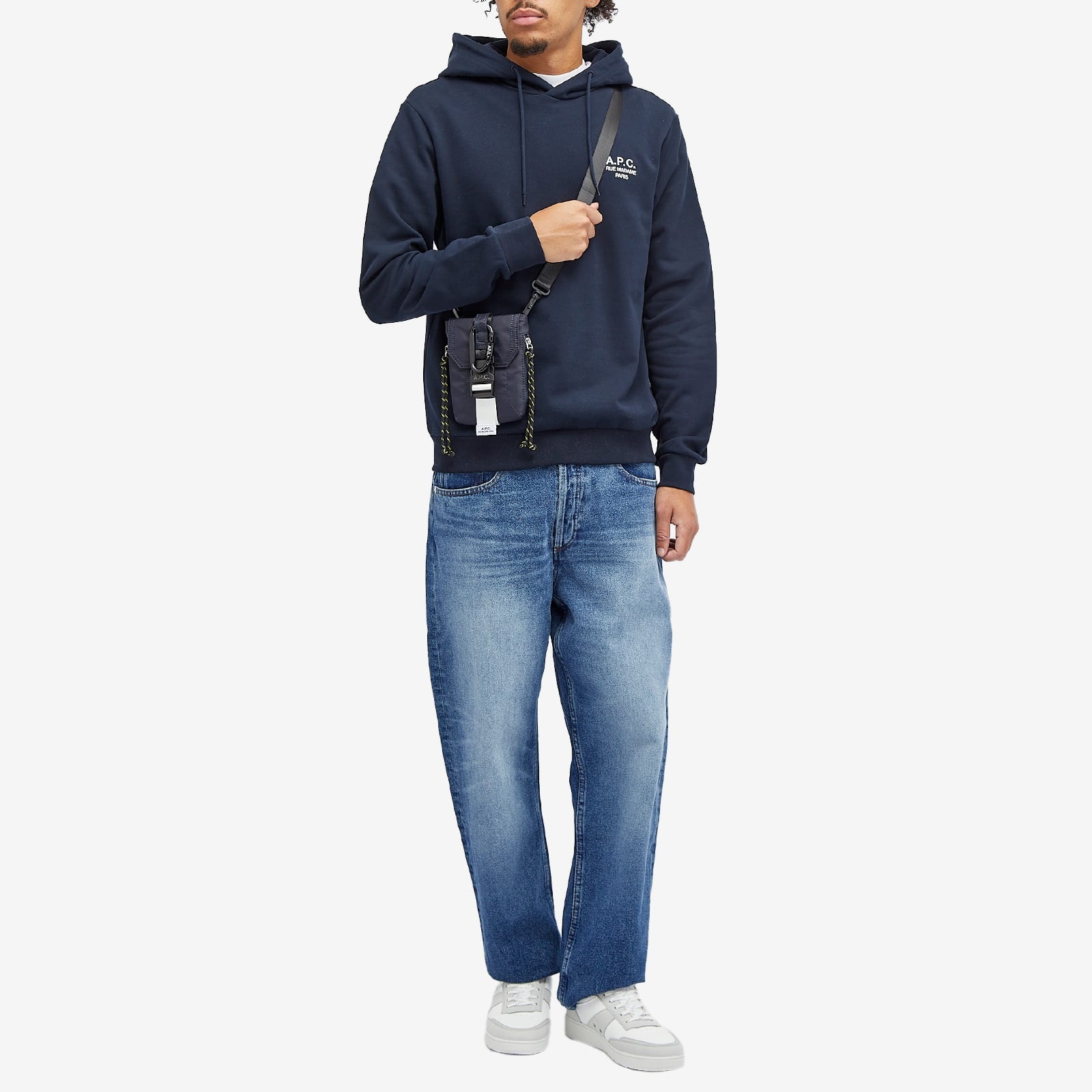 A.P.C. アーペーセー / Rue Madame Logo Hoodie Standard Rue Madame hoodie | Napped organic fleece | A.P.C.