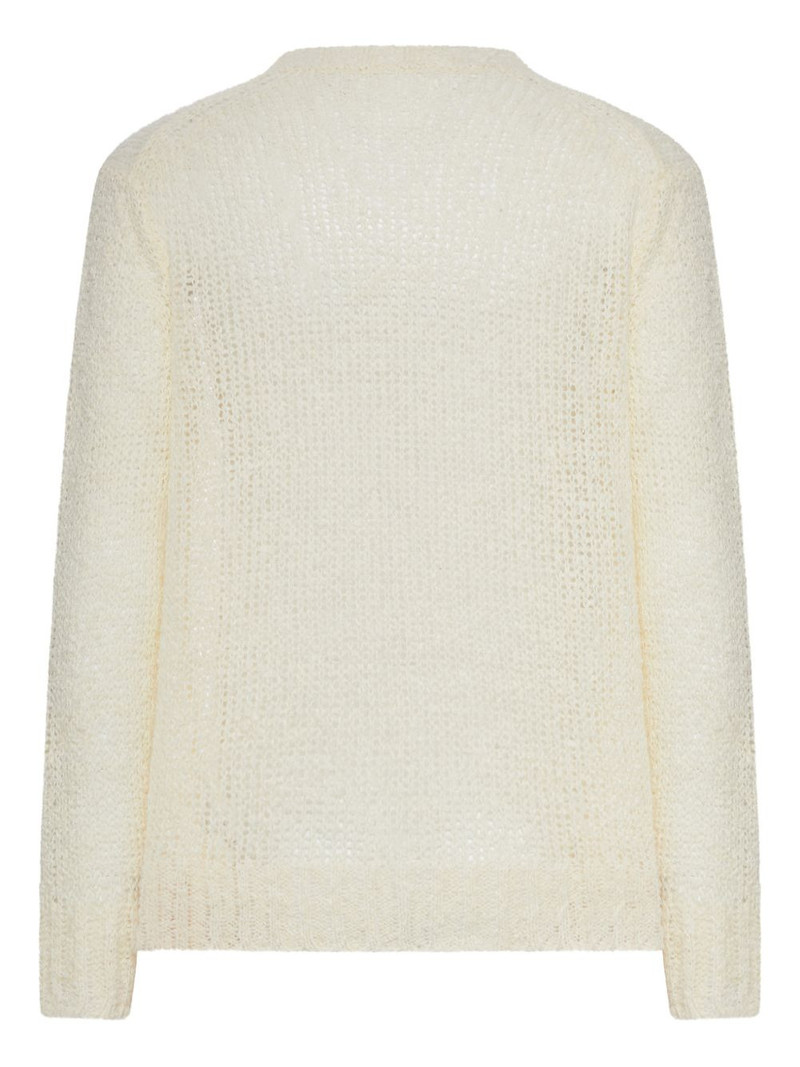Jil Sander open-knit jumper outlook