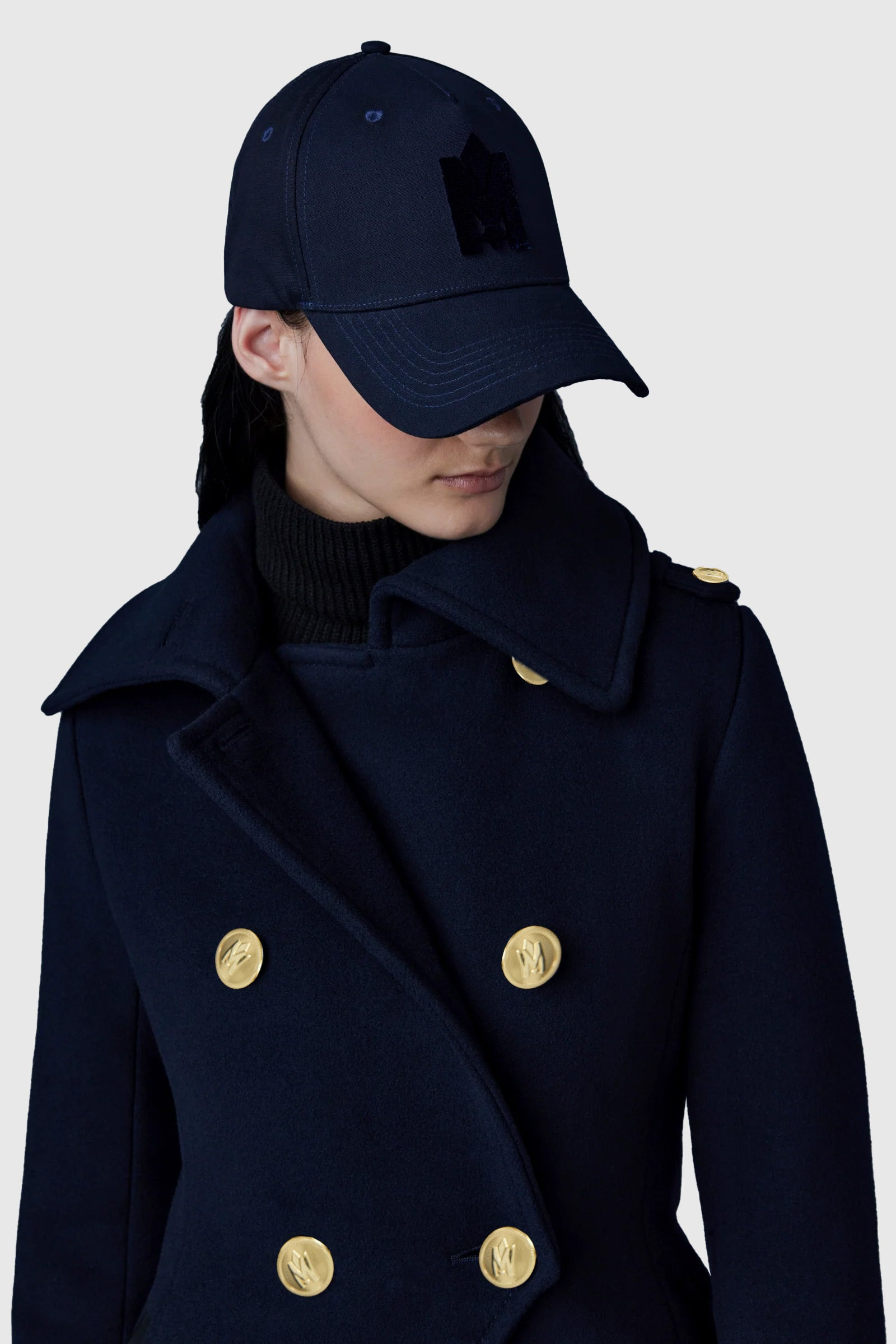 ELODIE-R double face wool tailored coat - 5
