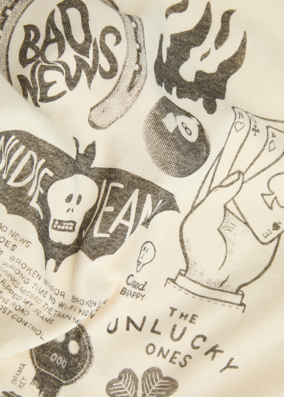 Nudie Jeans Koffe Printed Cotton T-shirt - 5