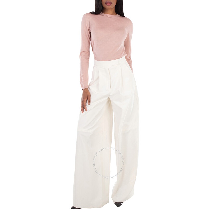 Max Mara Avoriaz Oversize Stretch Cotton Trousers - 4