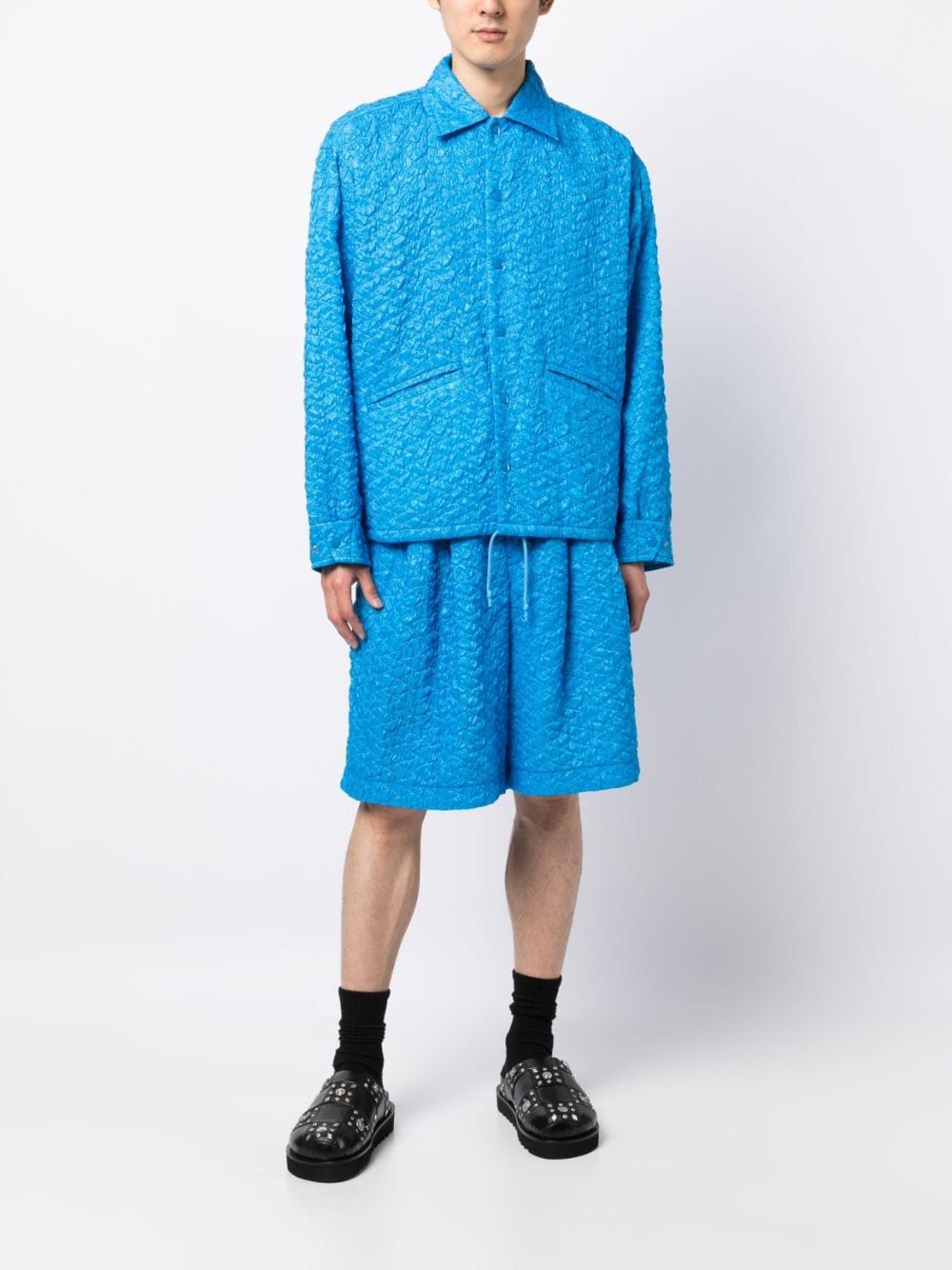 TEXTURED SHIRT JACKET - 5